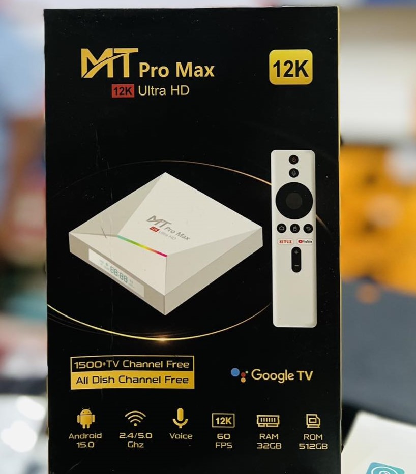 MT Pro Max 12K Android TV Box Price in Bangladesh | TUSHARTECH
