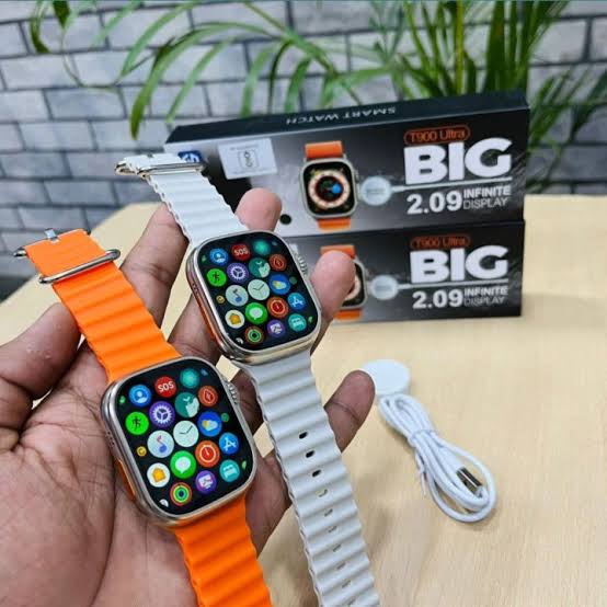 T900 Ultra Smart Watch - 2.02" IPS Display, Wireless Charging, 10 Days Battery Life | TUSHAR TECH