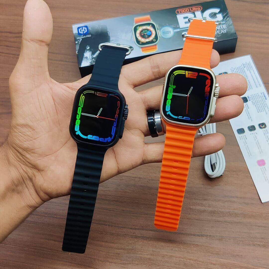 T900 Ultra Smart Watch - 2.02" IPS Display, Wireless Charging, 10 Days Battery Life | TUSHAR TECH