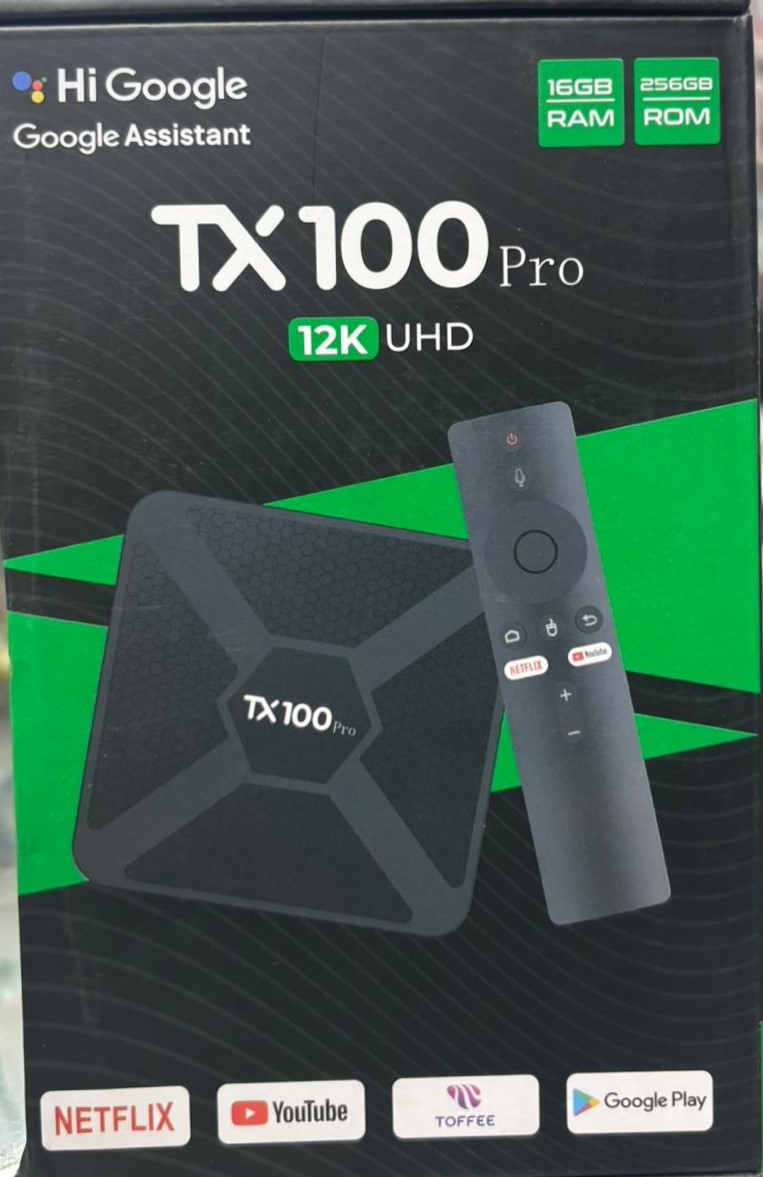 TX100 Pro 12K Android TV Box